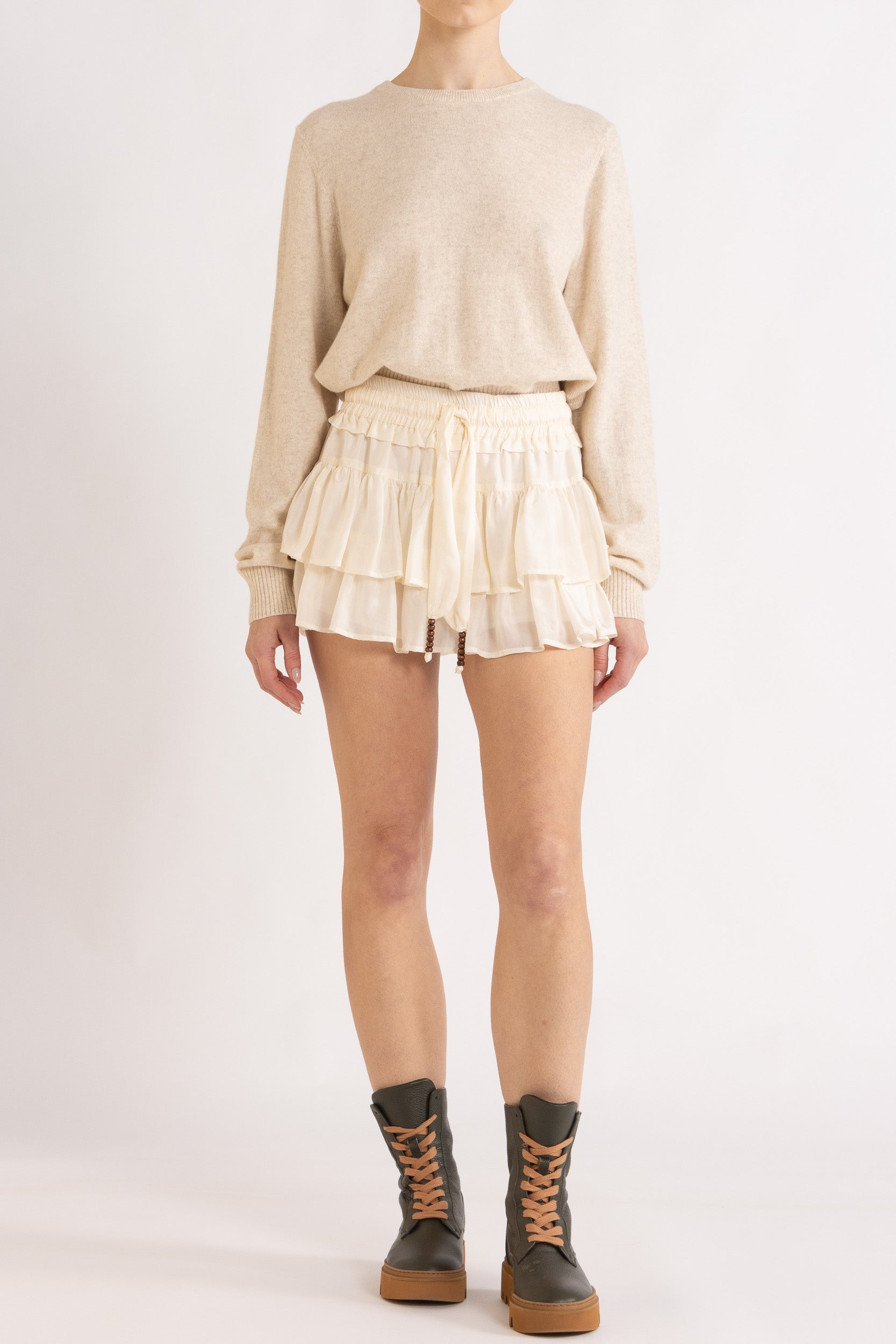 Fallon Leather Combat Boot