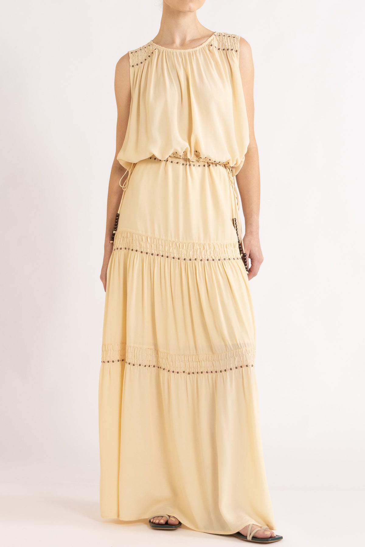 Gemini Crepe De Chine Skirt