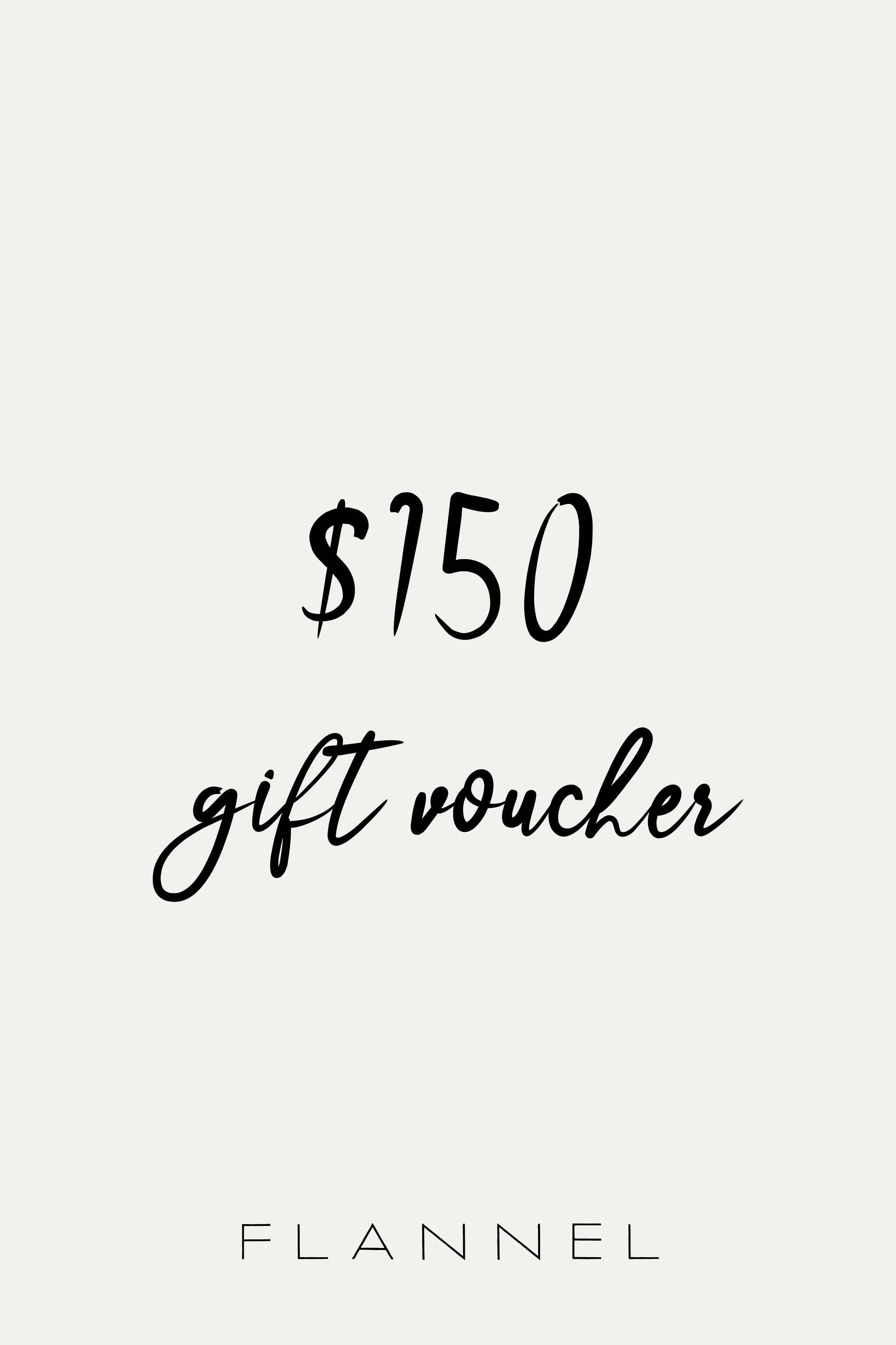 FLANNEL Gift Voucher