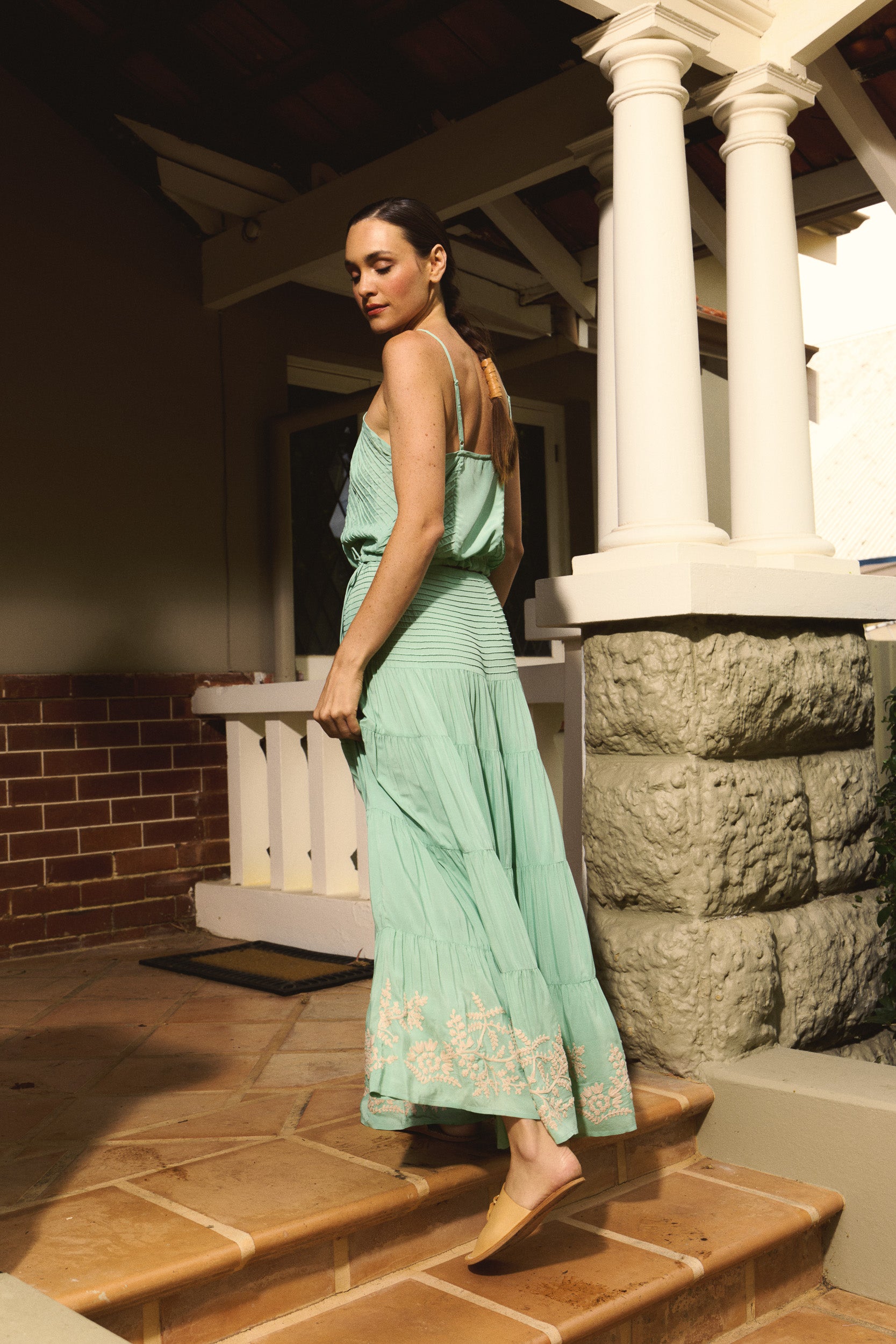 Elsie Embroidered Skirt