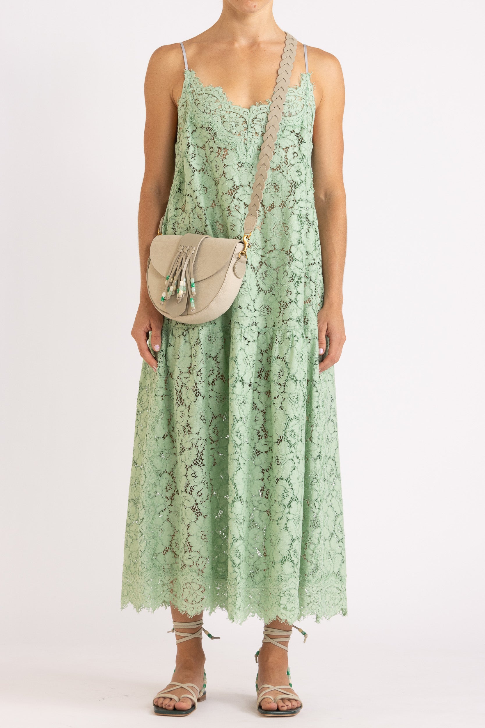 Alchemy Beaded Leather Pouch