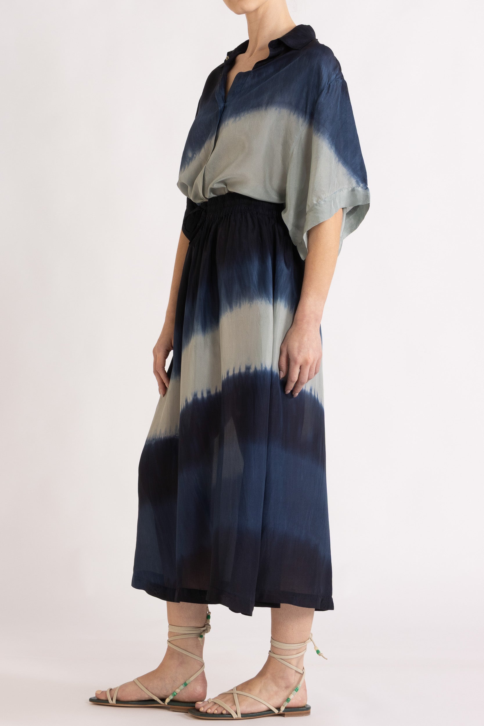 Jazz Silk Habotai Short Sleeve Shirt