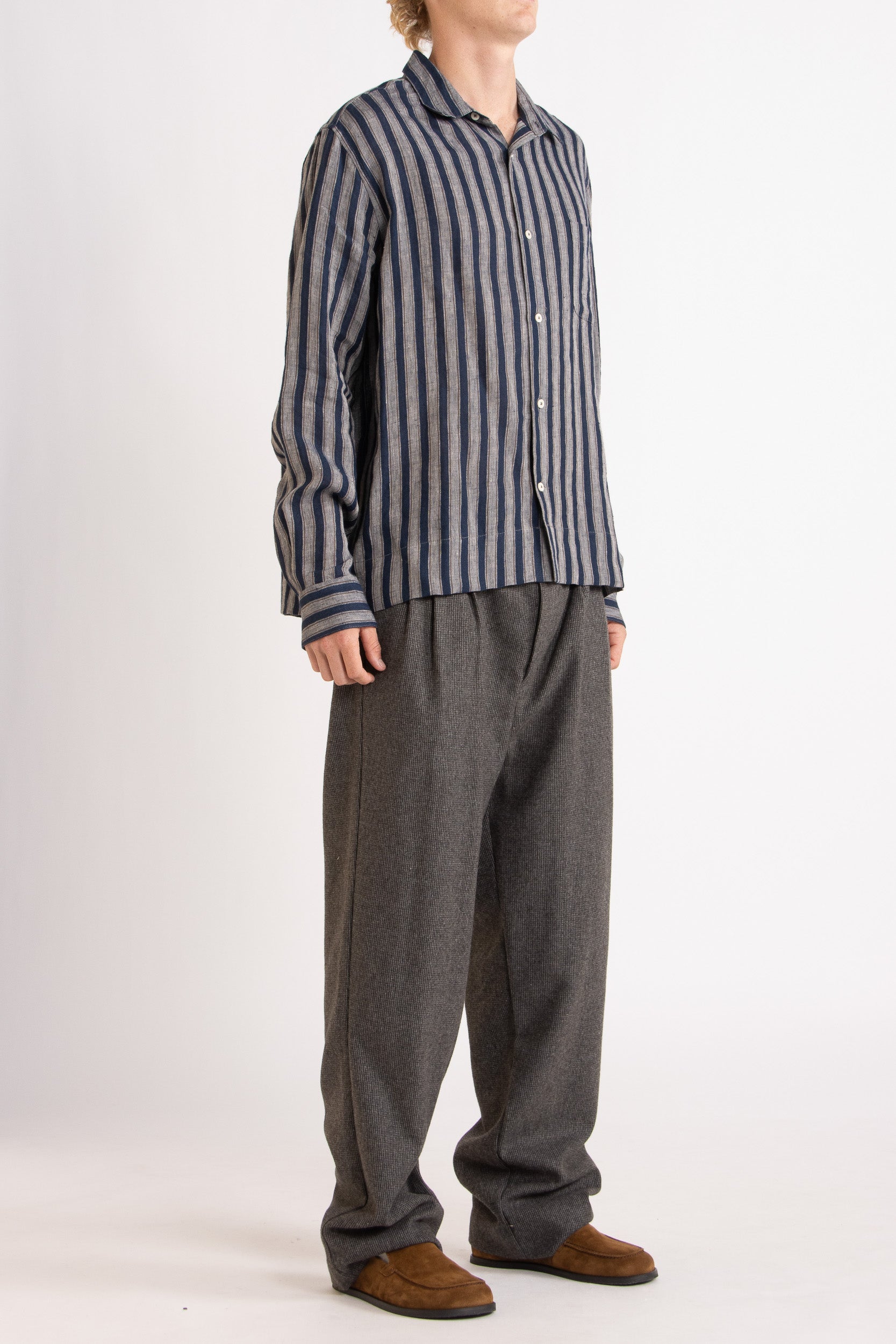 Kale Linen Shirt