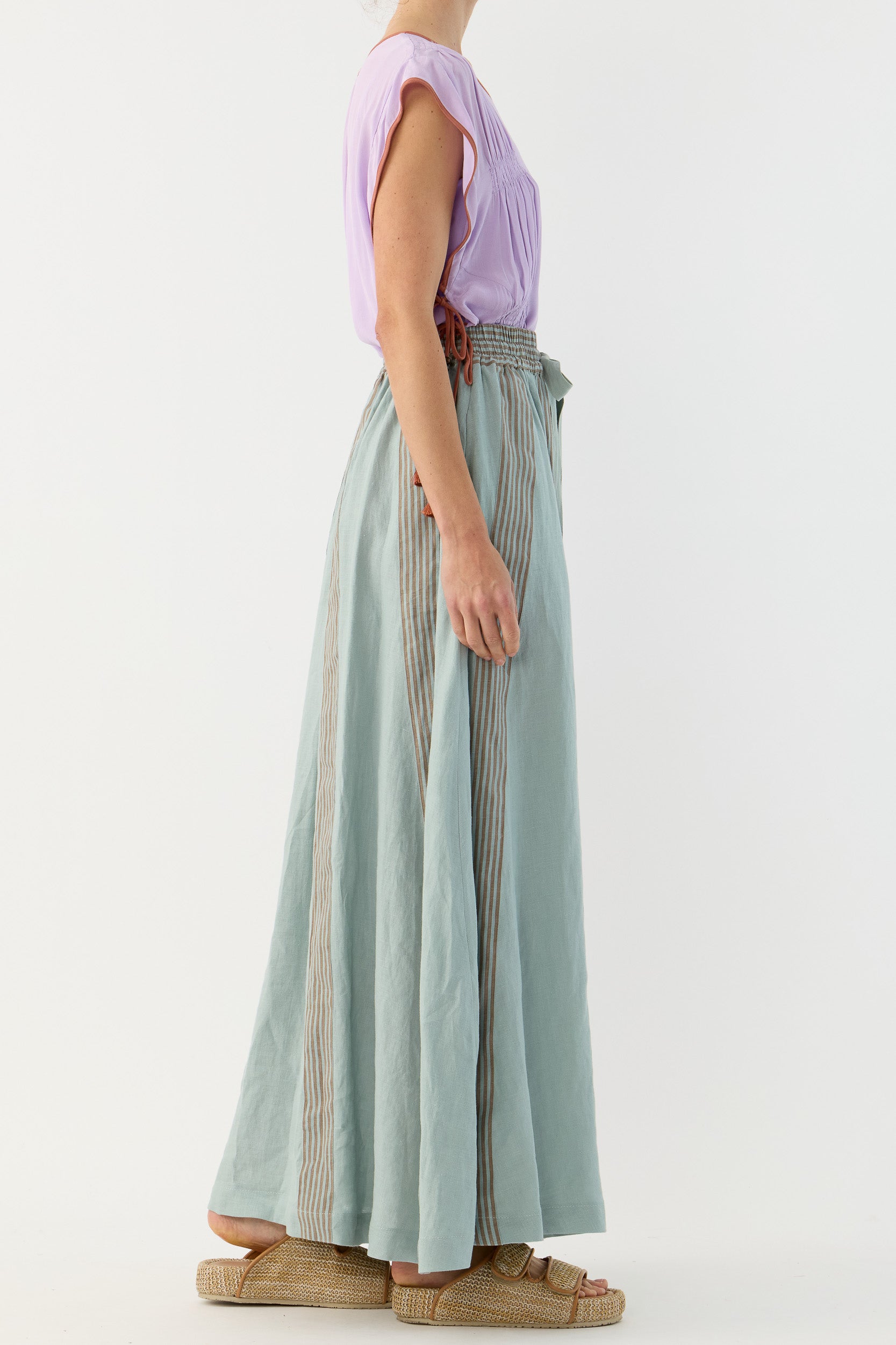 Seven Linen Maxi Skirt