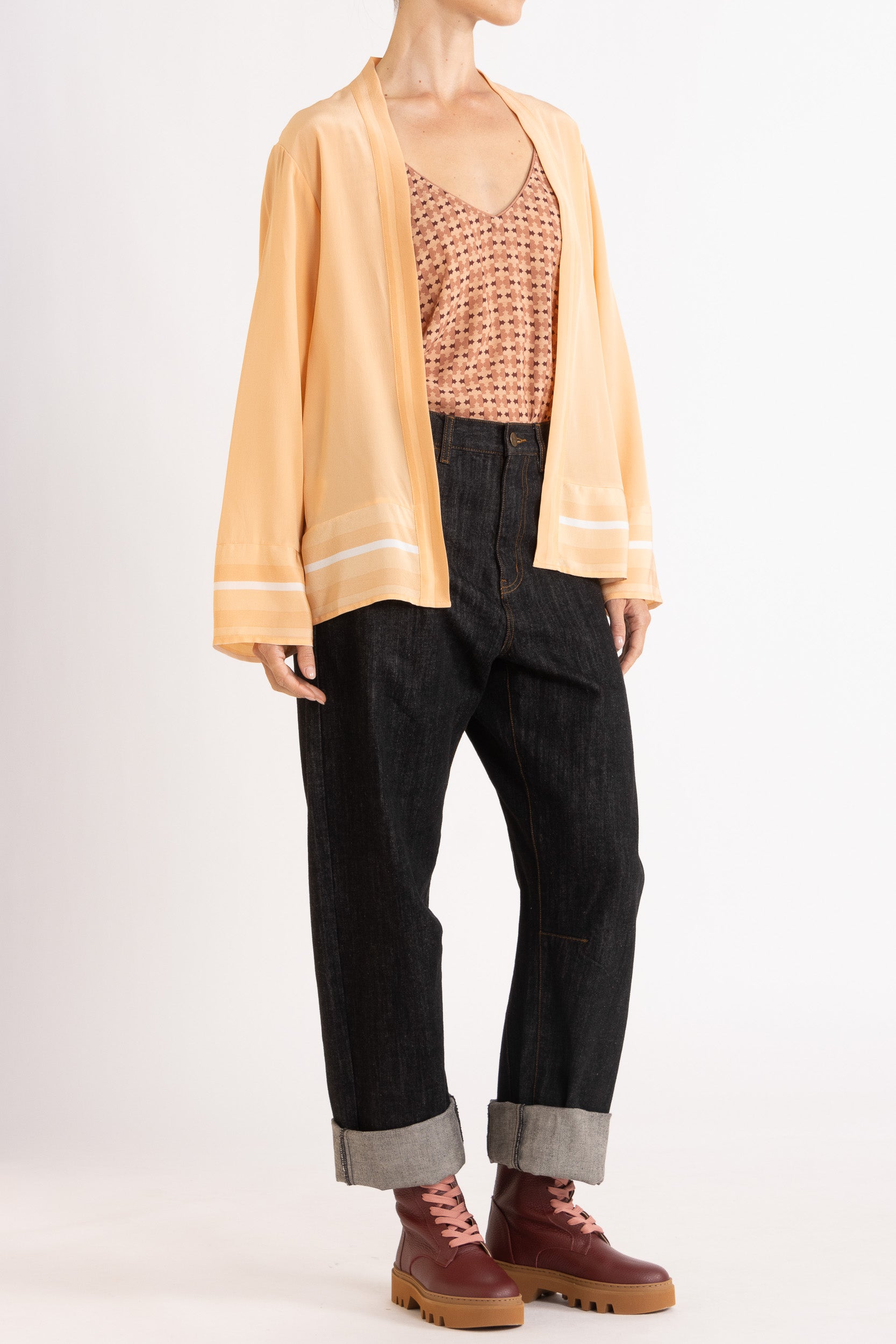 Lilia Silk Crepe de Chine Jacket