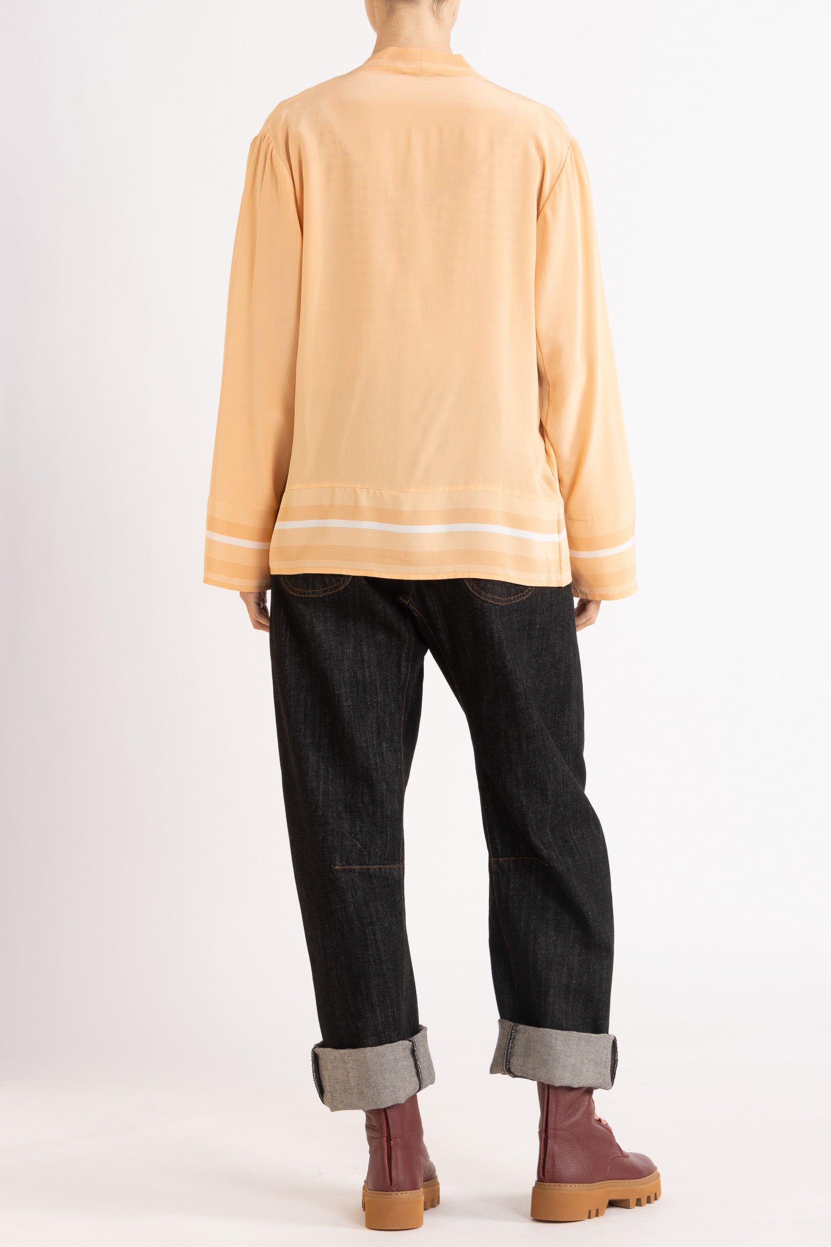 Lilia Silk Crepe de Chine Jacket