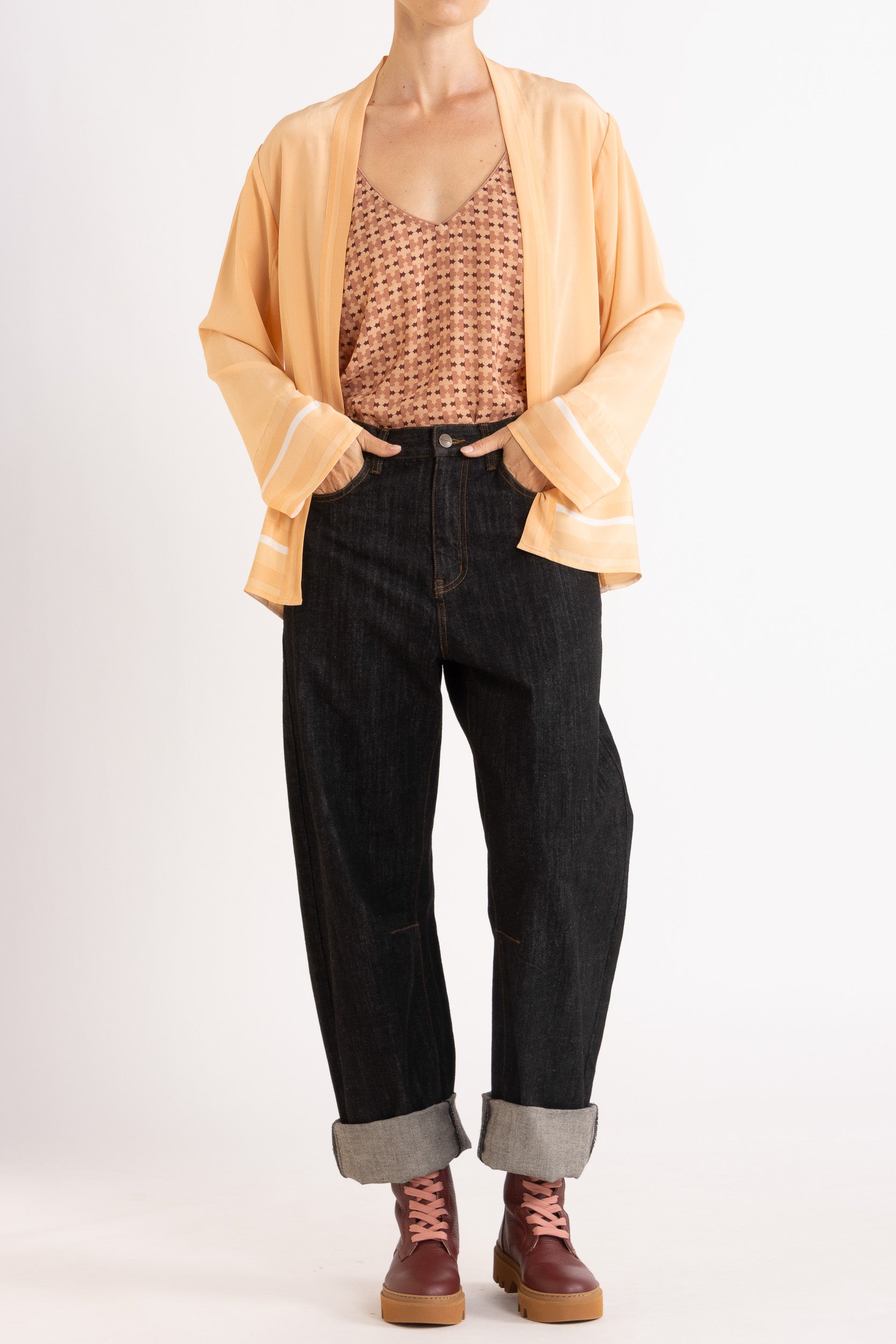 Lilia Silk Crepe de Chine Jacket