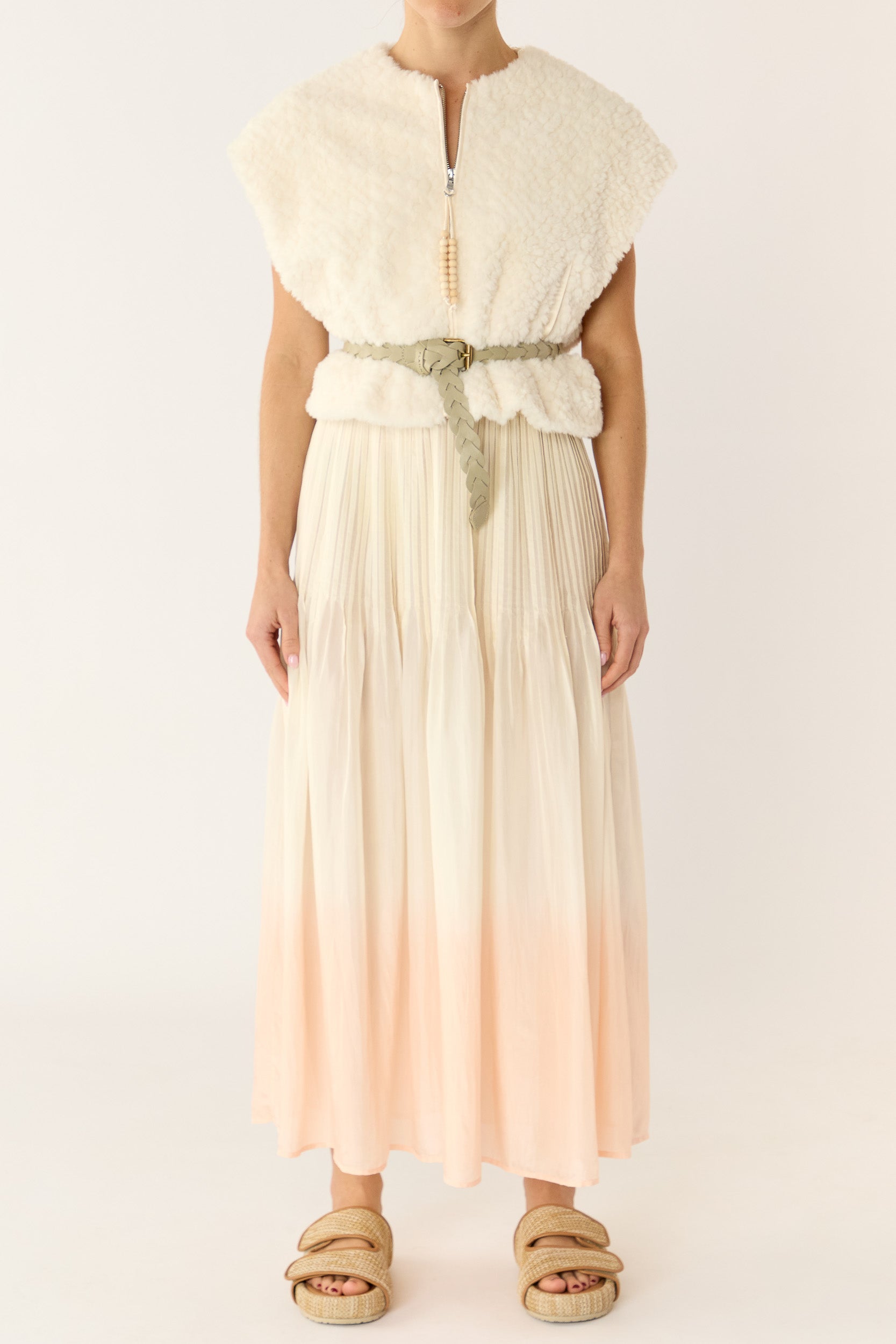 Lara Woven Leather Belt