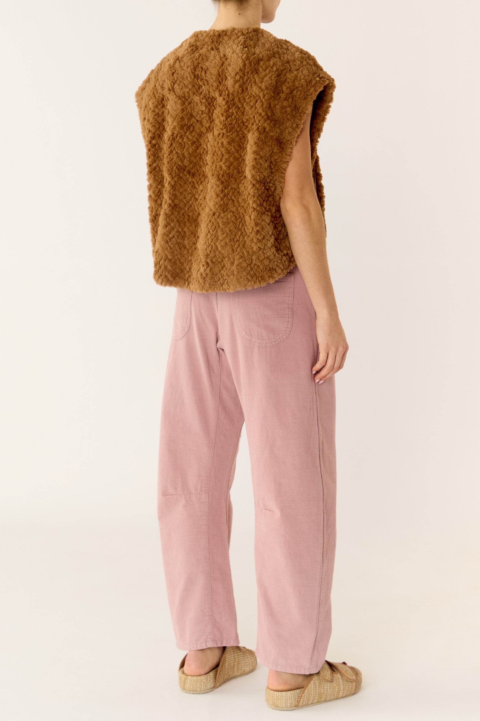 Key Faux Fur Vest