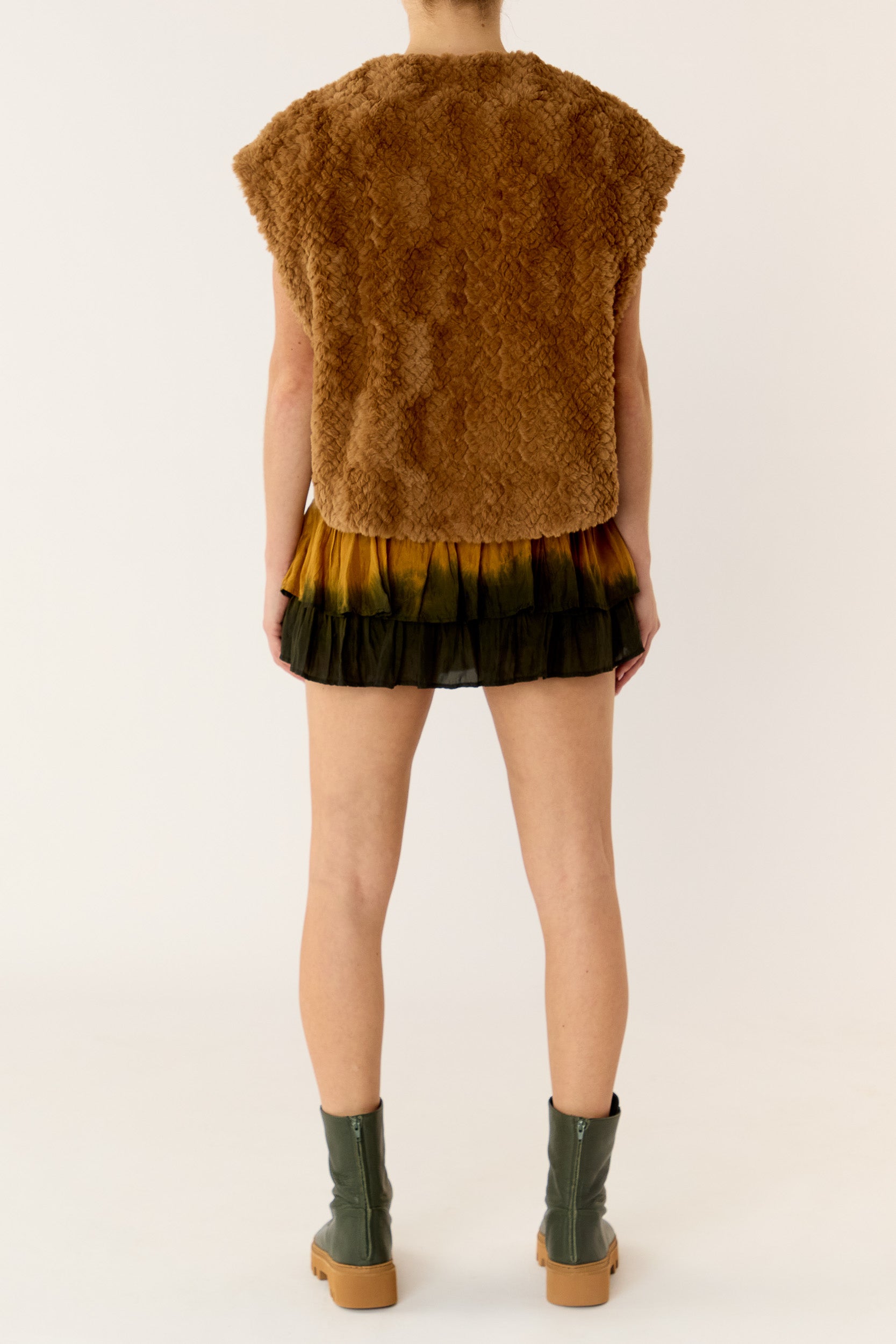 Jazz Silk Habotai Frill Short