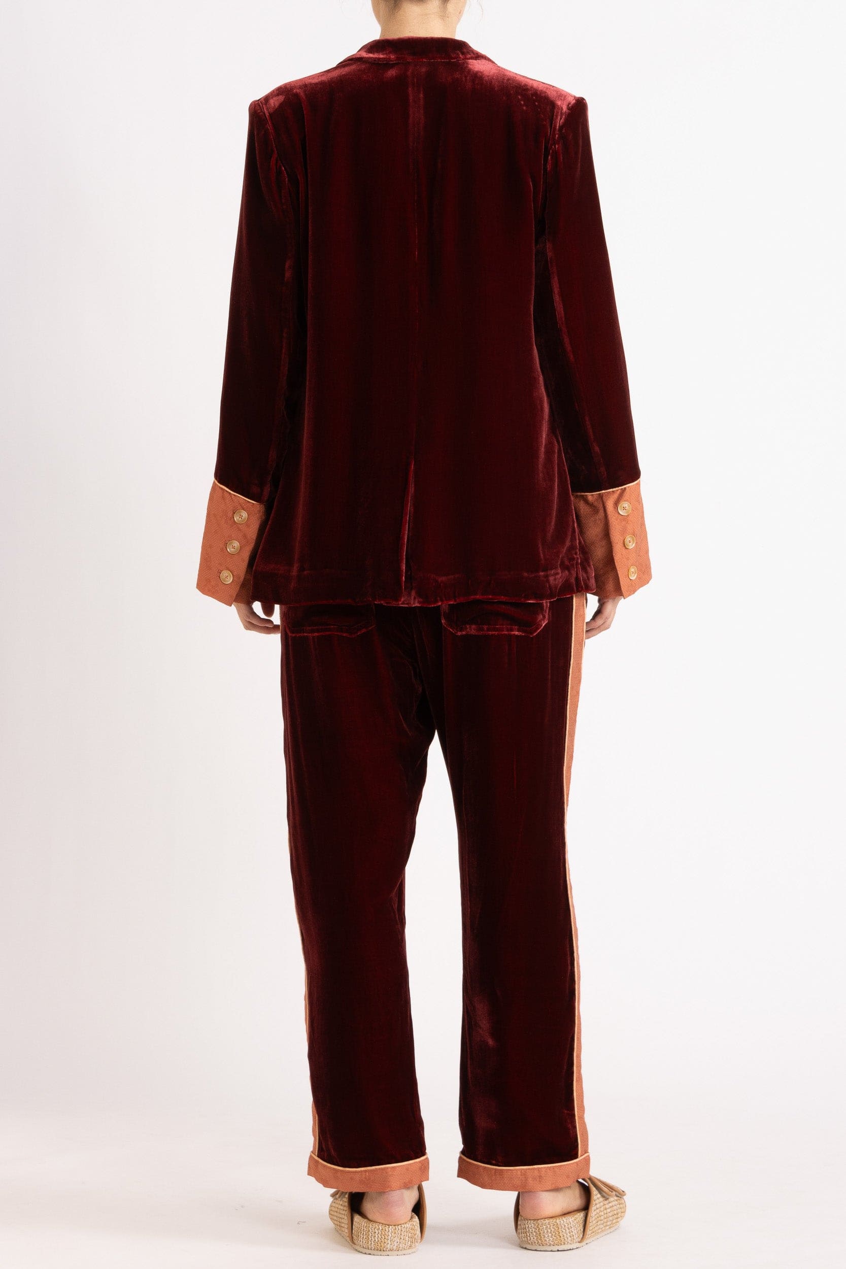 Deme Velvet Satin Pant