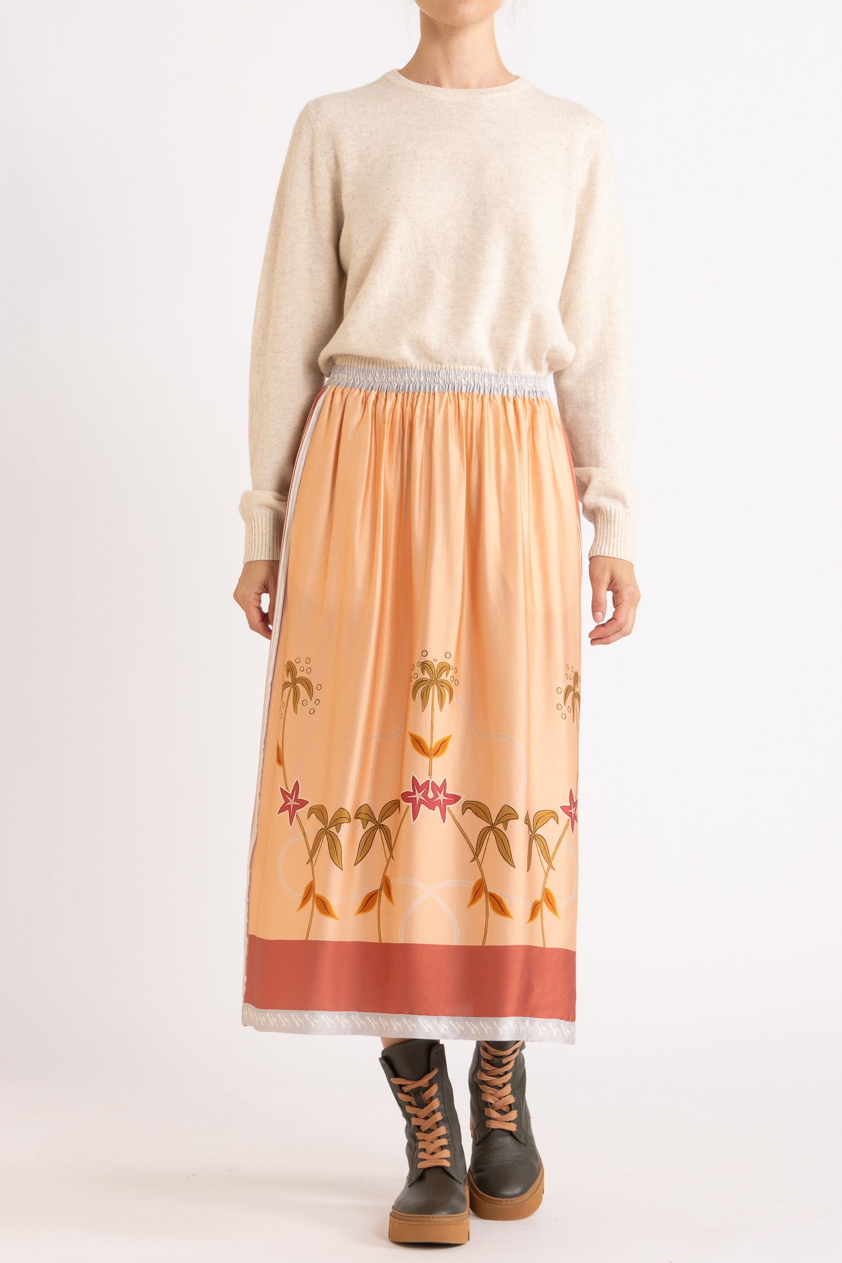 Fallon Leather Combat Boot