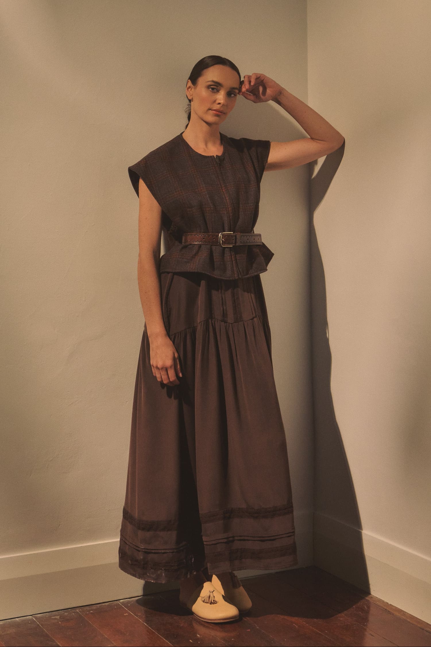 Orla Check Vest