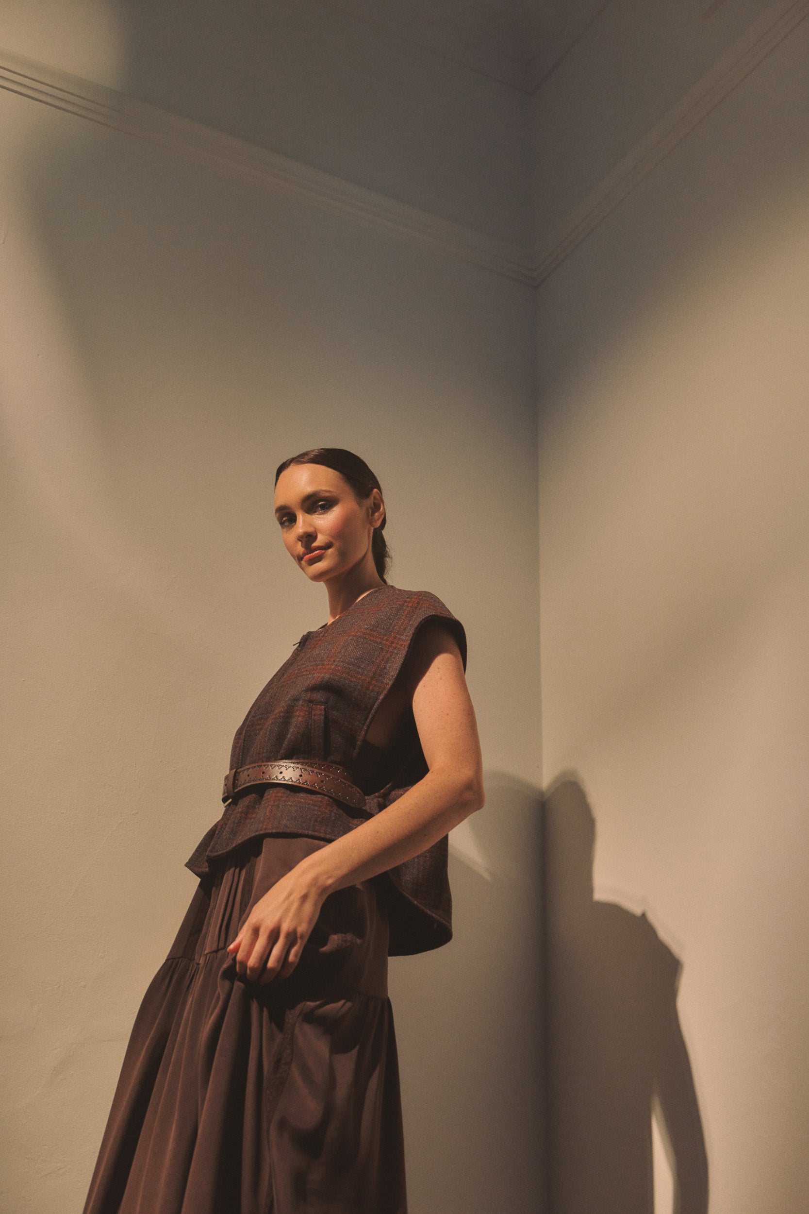 Albrey Silk Crepe Dress