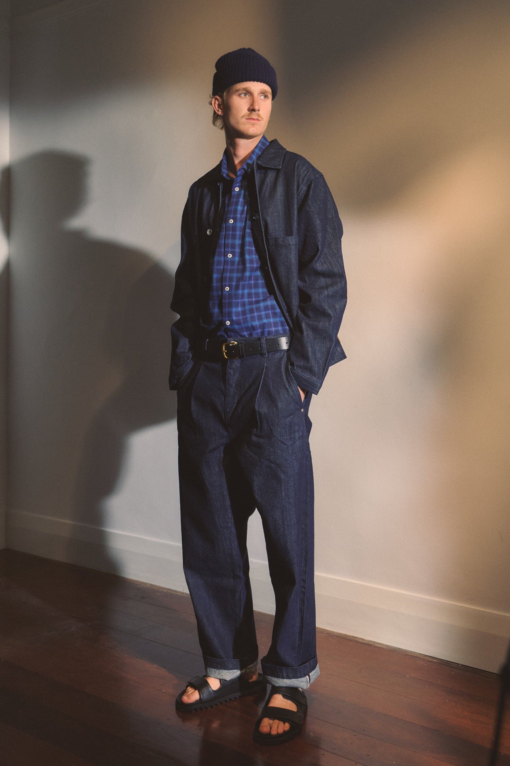 Flynn Check Cotton Shirt