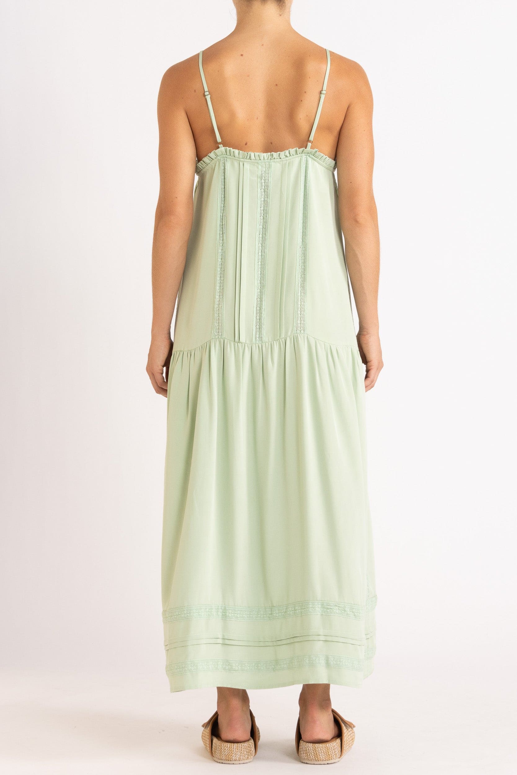 Albrey Silk Crepe Dress