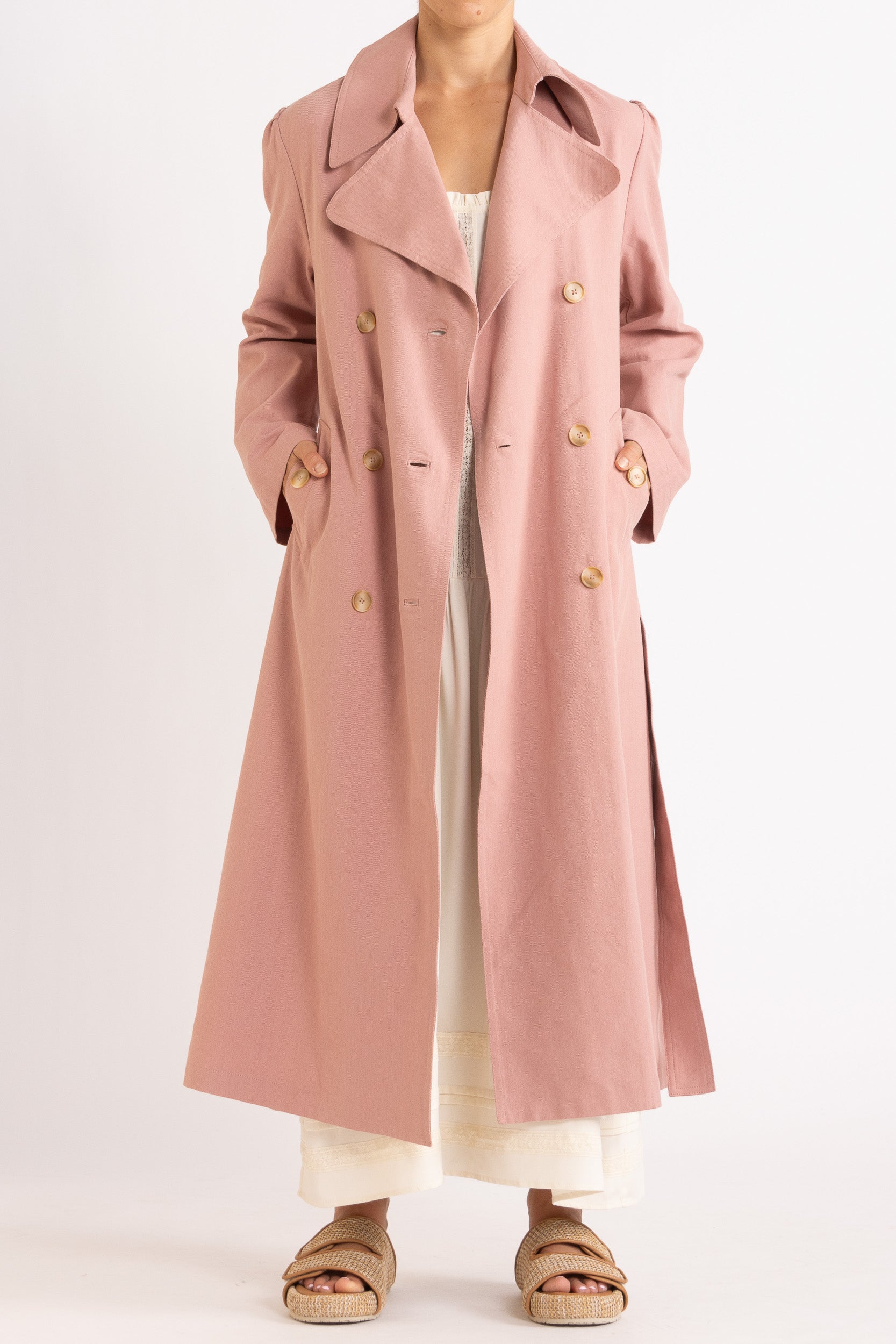 Albrey Silk Crepe Dress