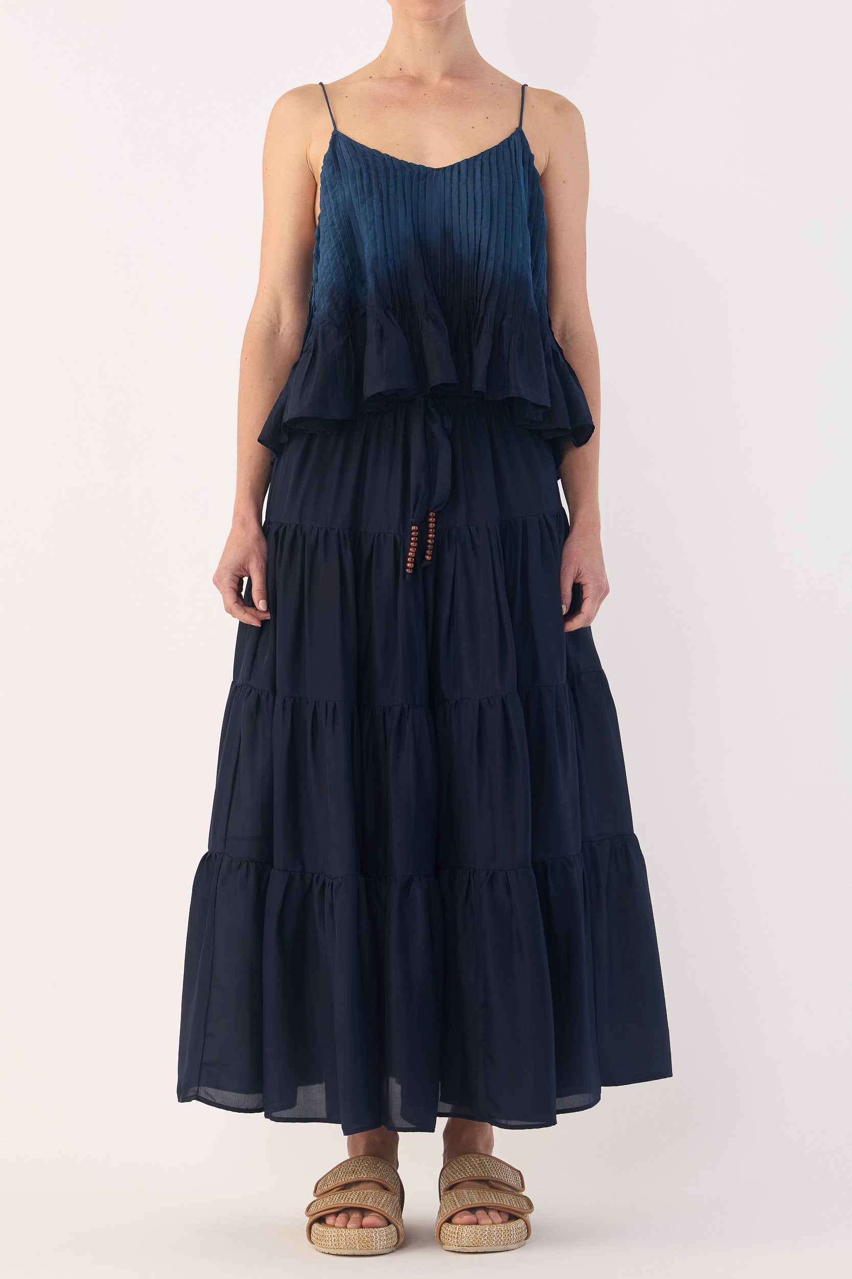 Amal Silk Habotai Skirt