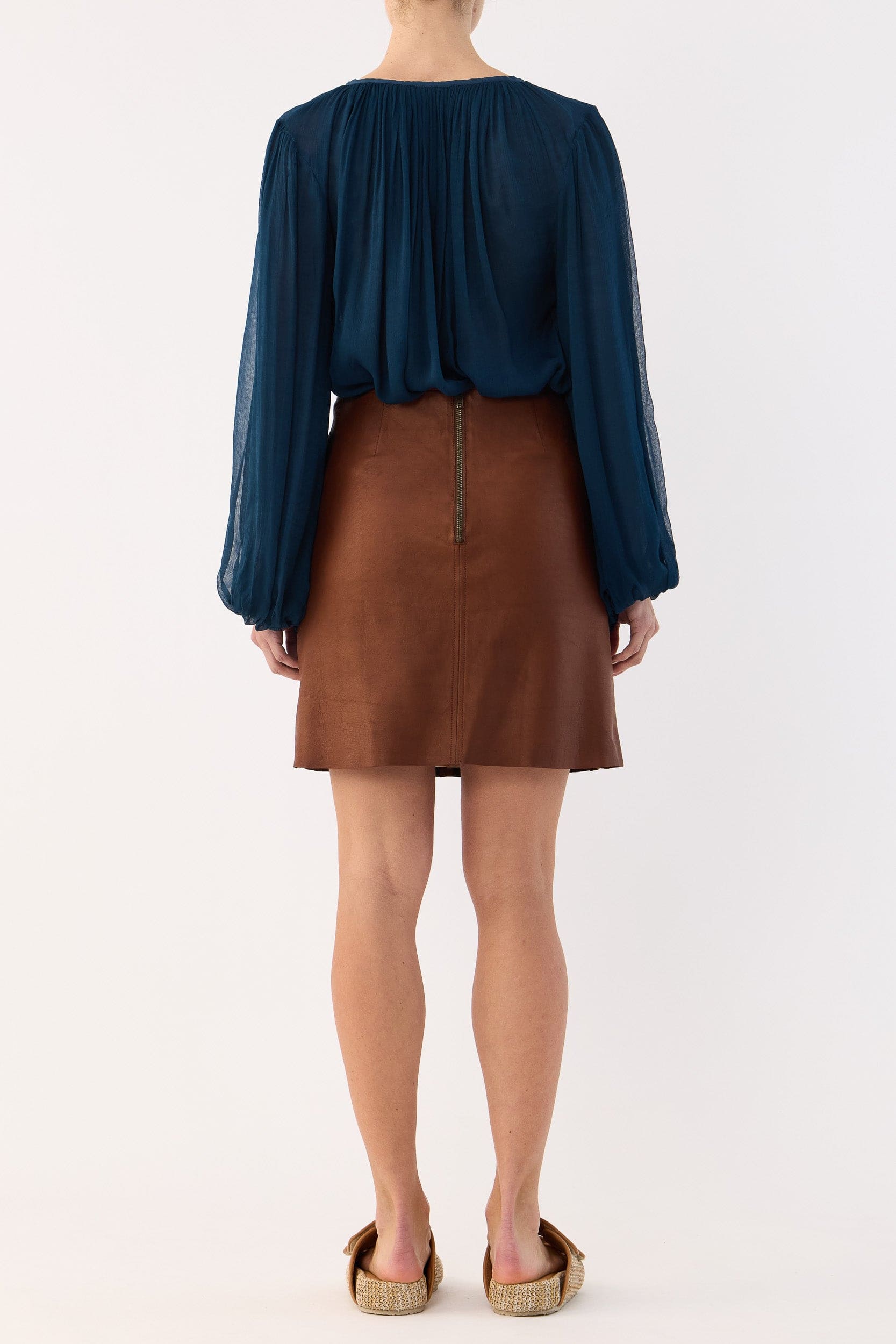 Frankie Leather Skirt