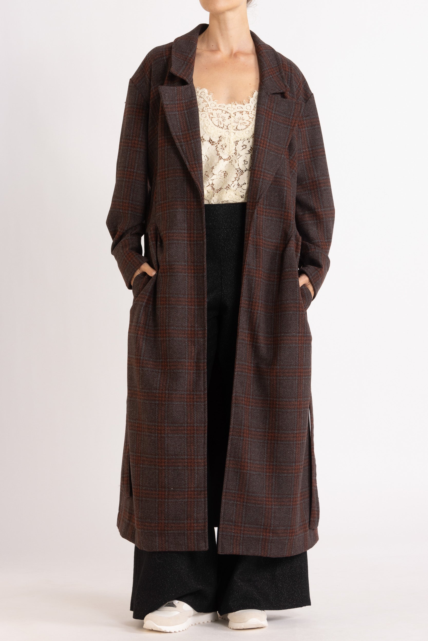 Orla Check Coat