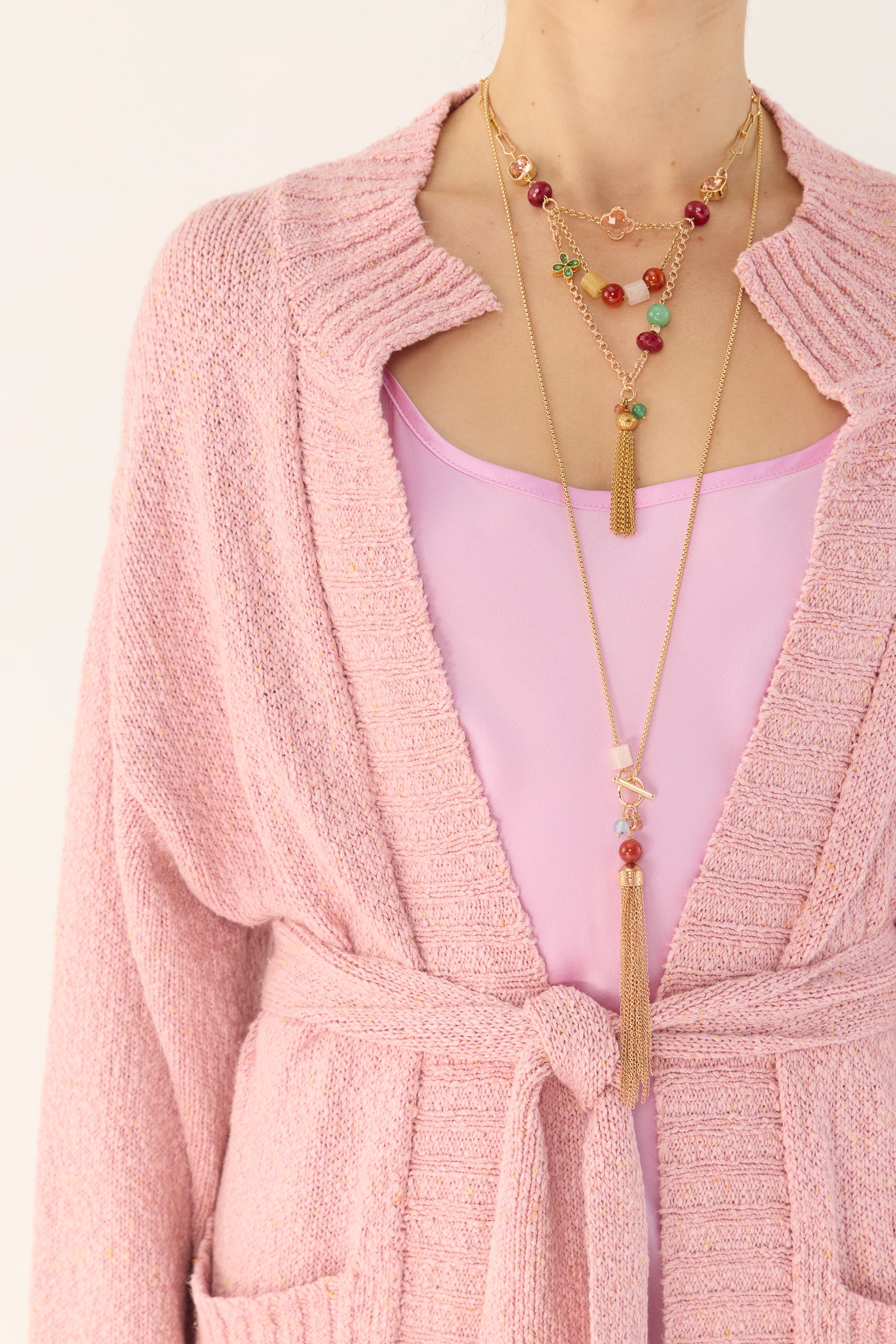 Gabbi Kelly Gem Layered Necklace