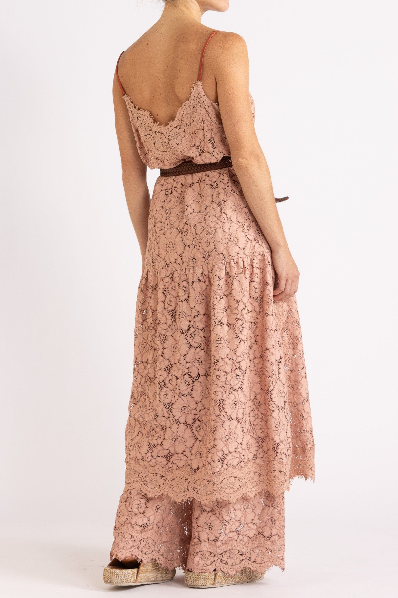 Tilly Wide Leg Lace Pant