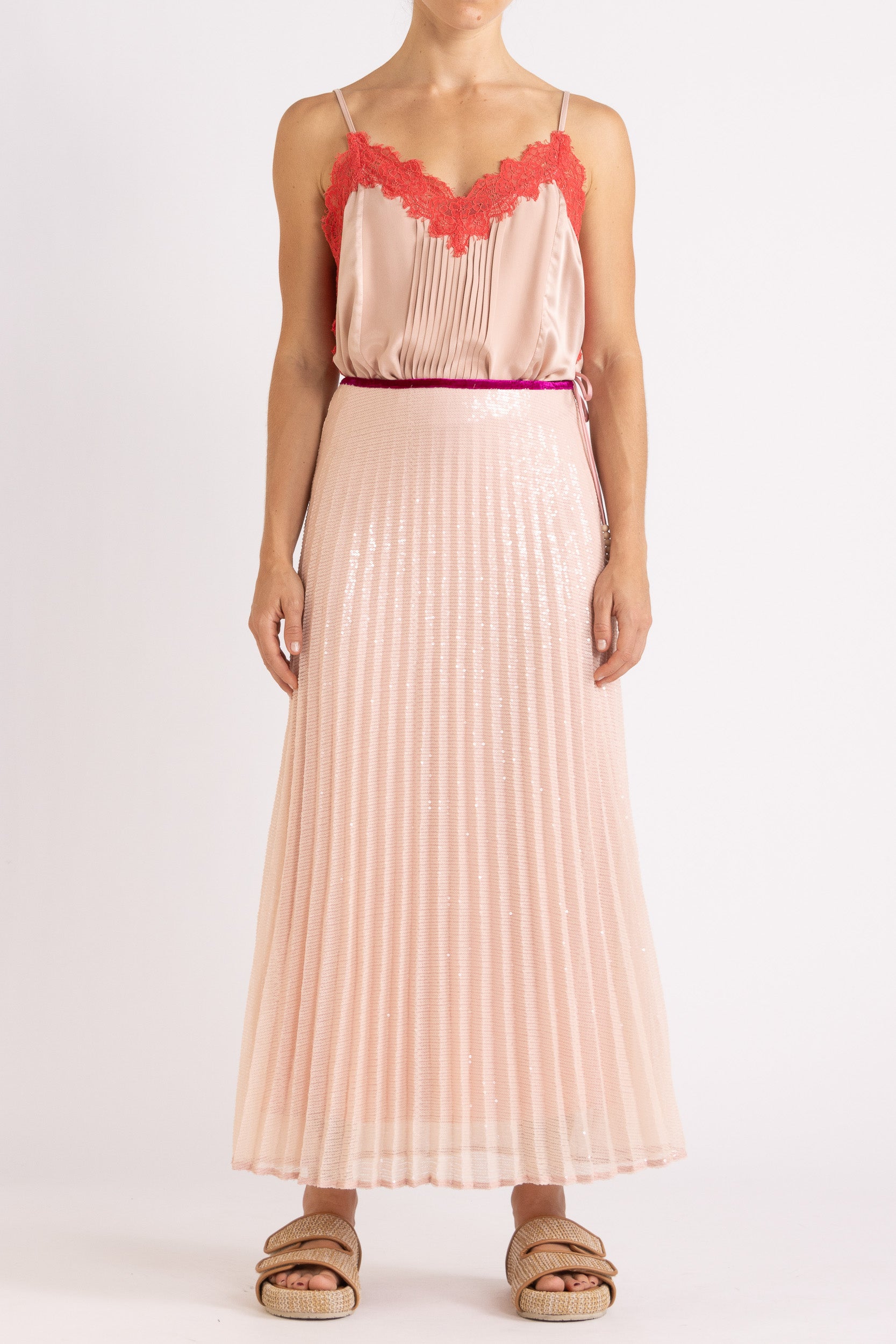 Brodie Silk & Lace Cami