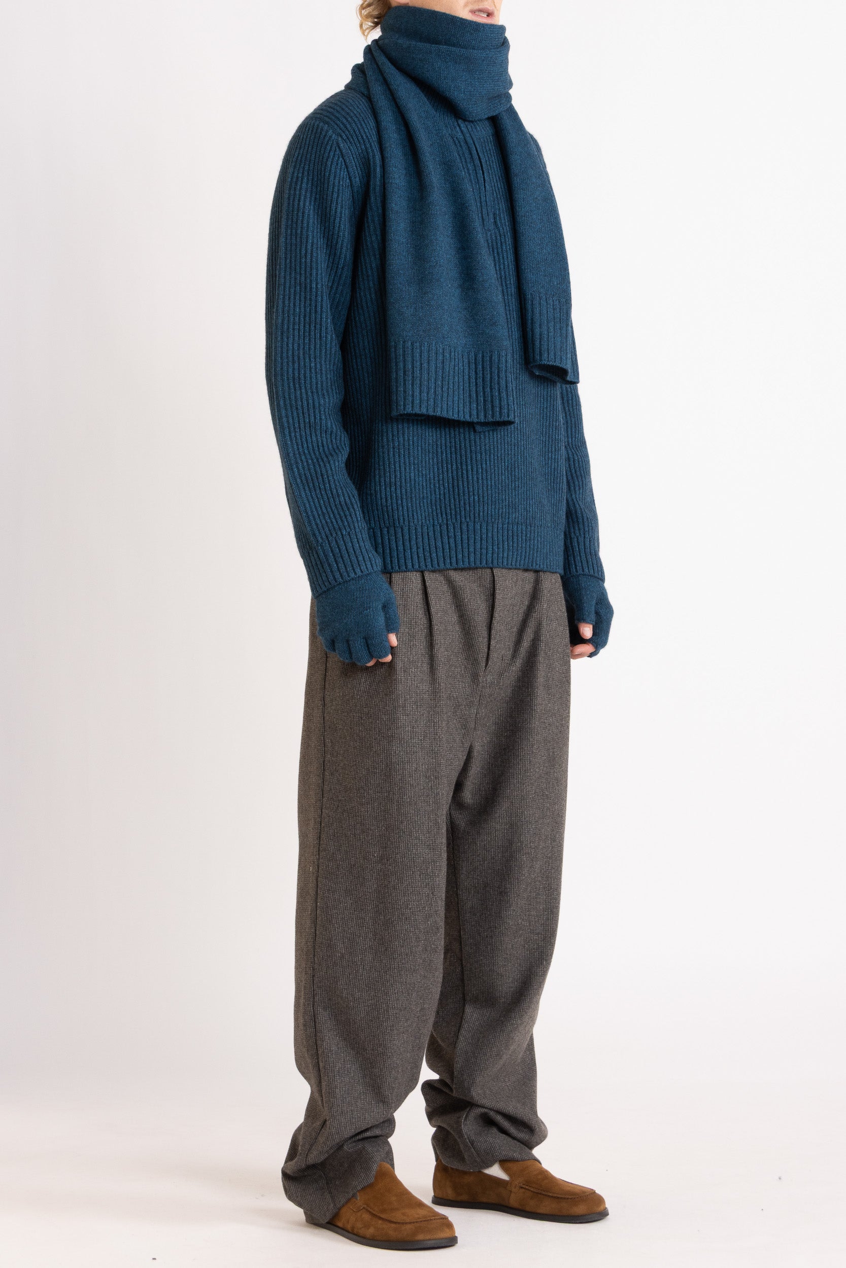 Port Wool-Cashmere Scarf