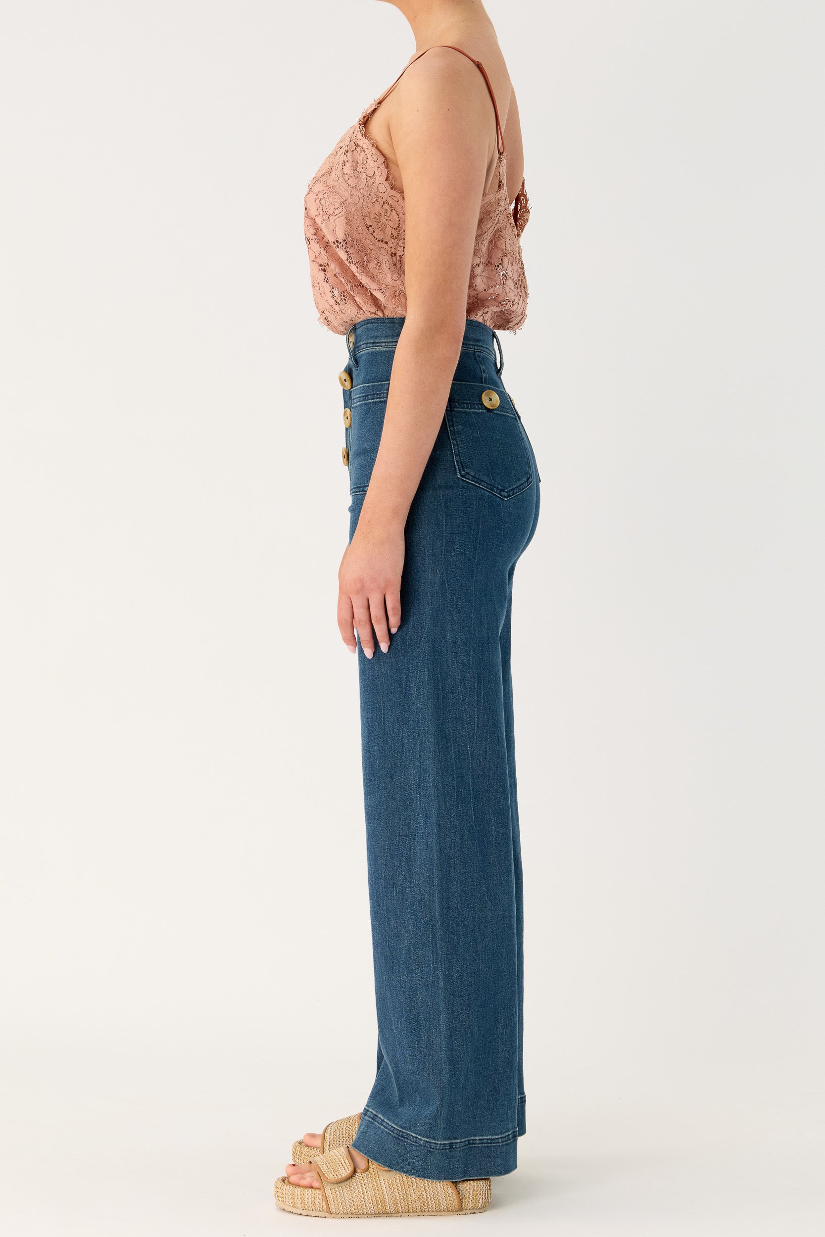 Smith High Rise Flare Jean
