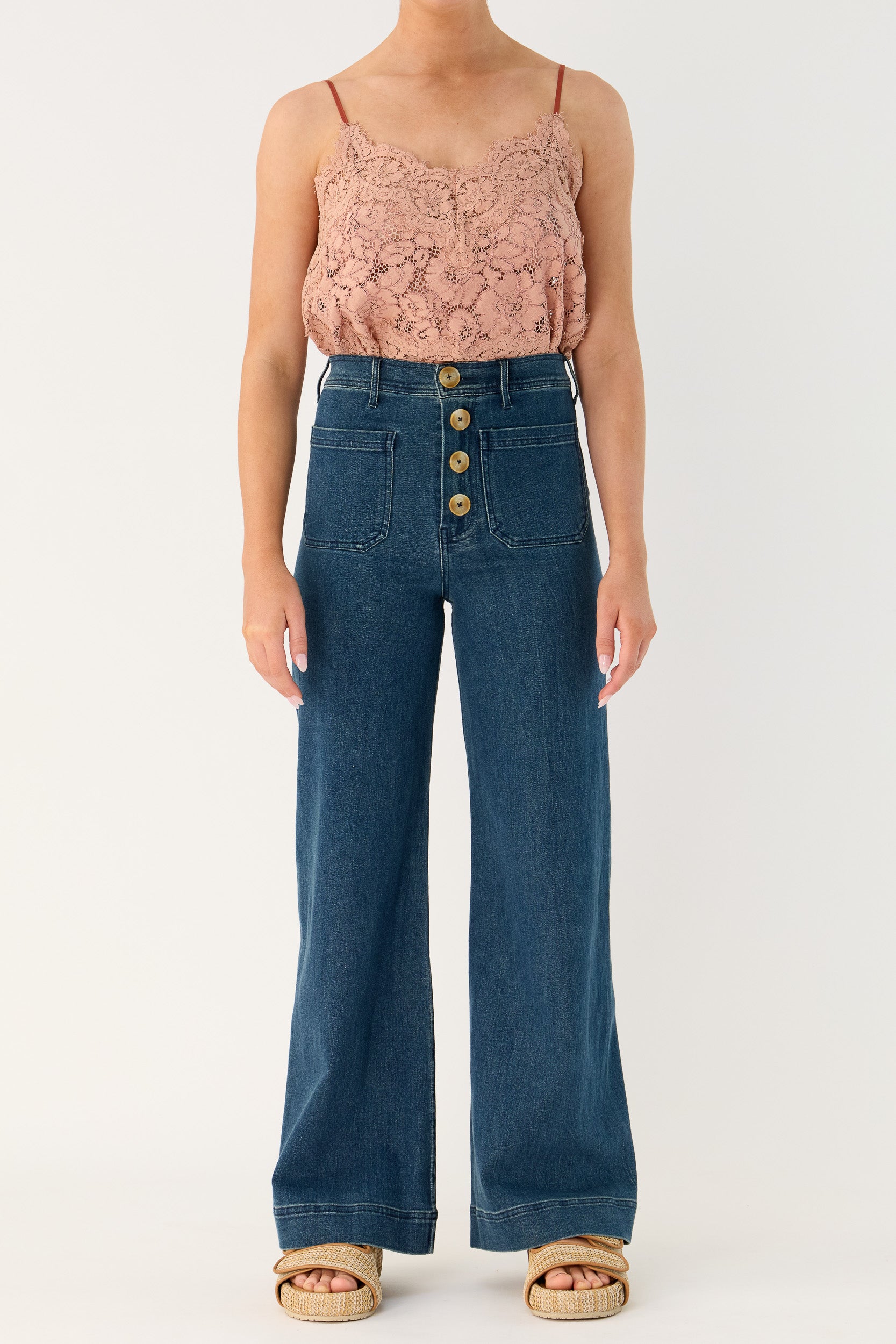 Smith High Rise Flare Jean