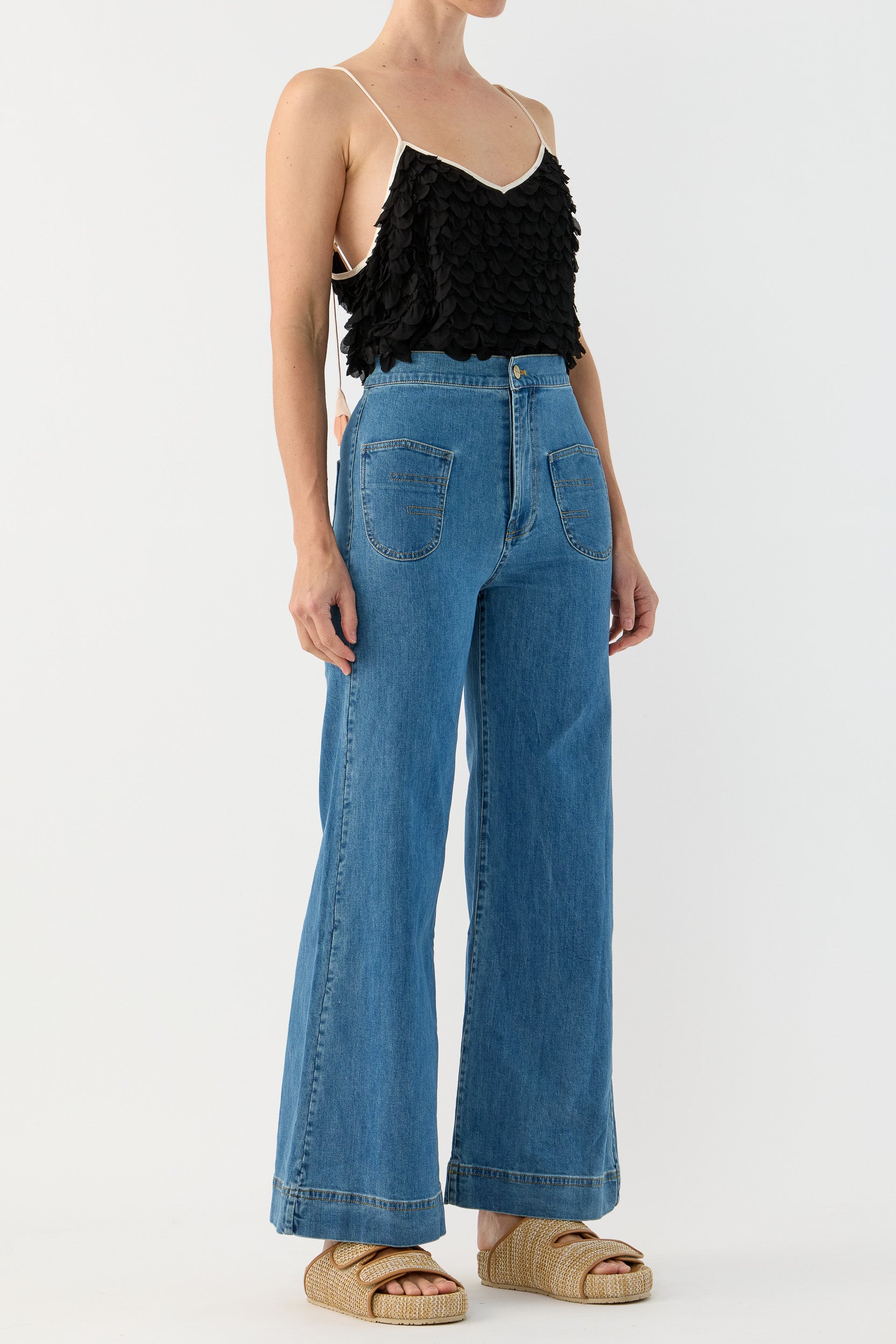 Raven Stretch Denim Jean