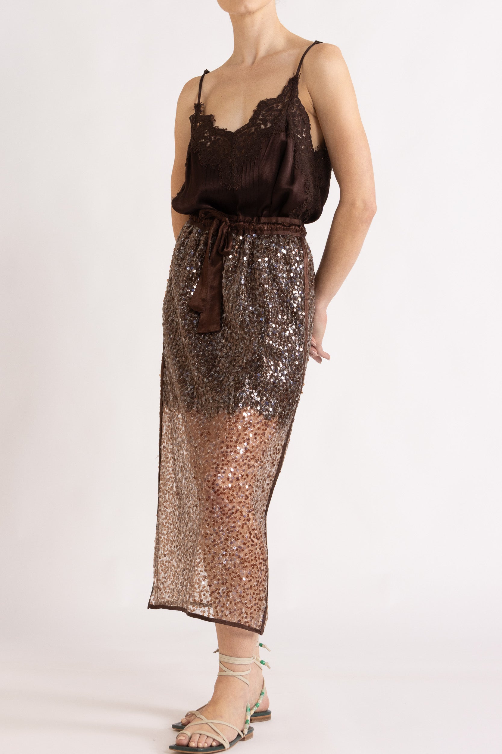 Skyler Sequin Skirt