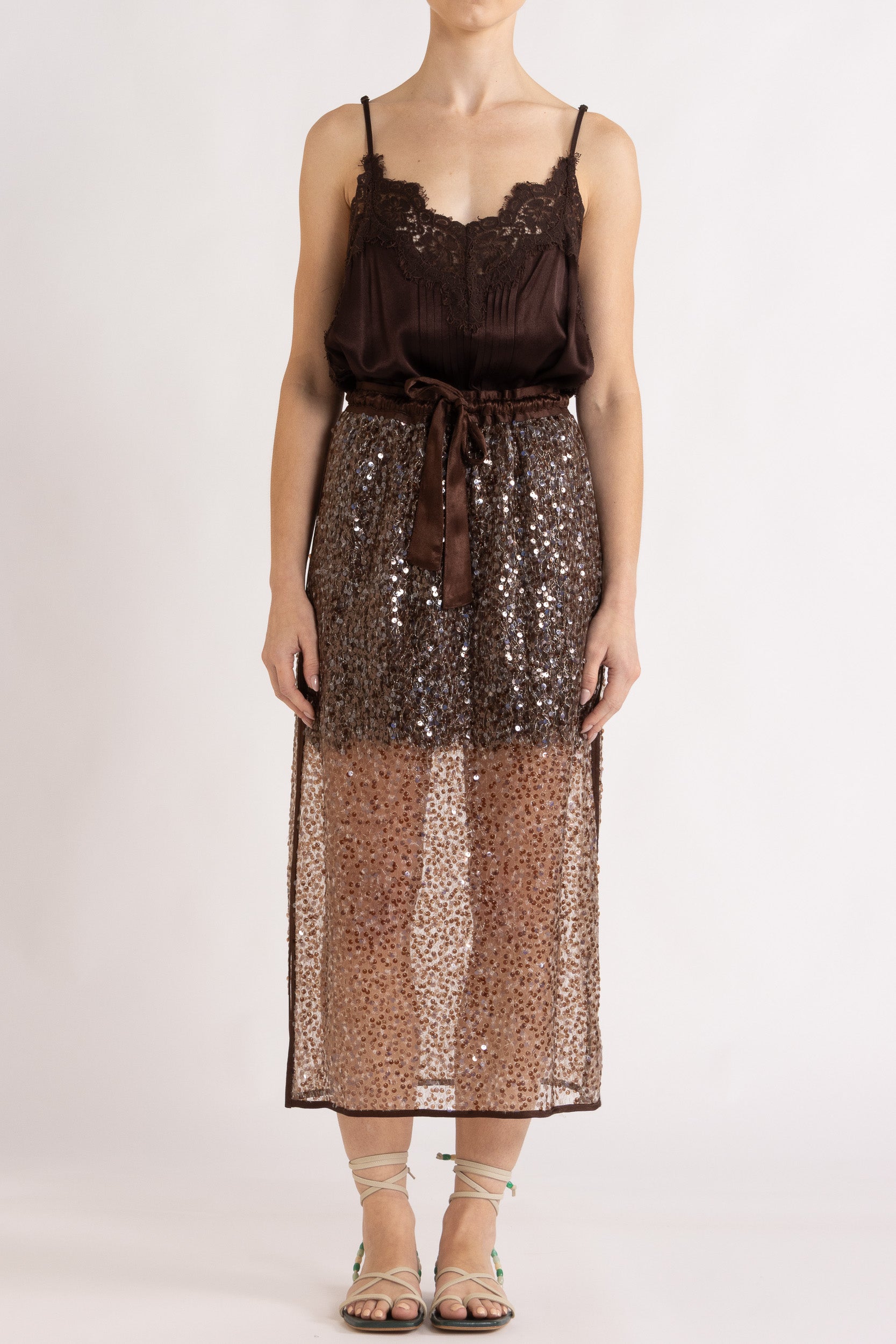 Skyler Sequin Skirt