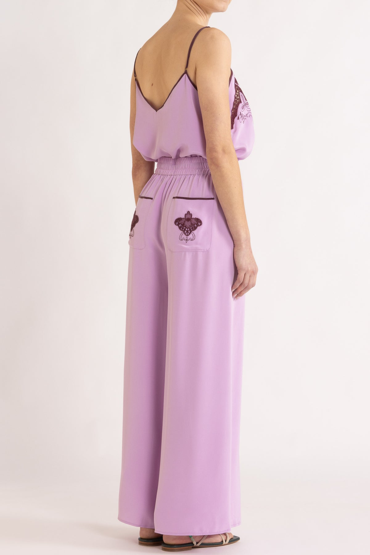 Lina Silk Crepe Pant