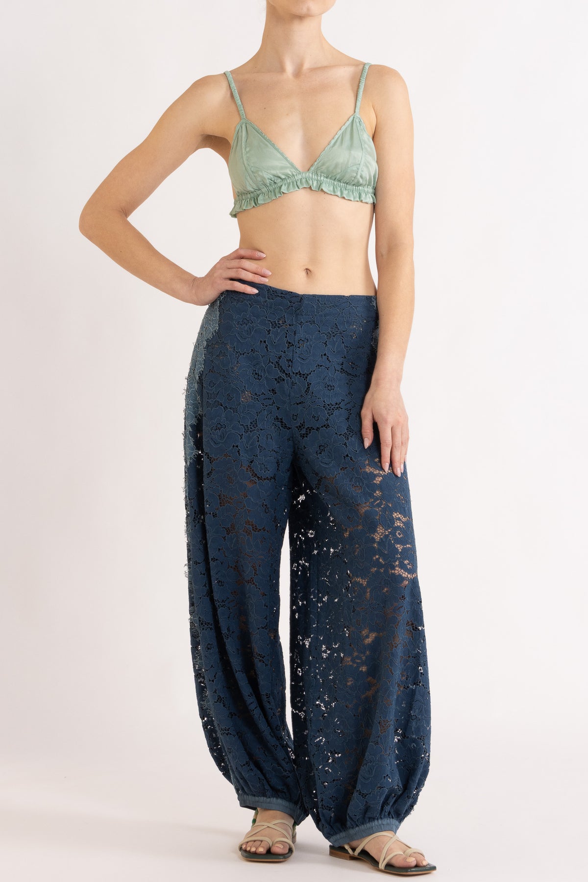 Marli Cupro Satin Bralette
