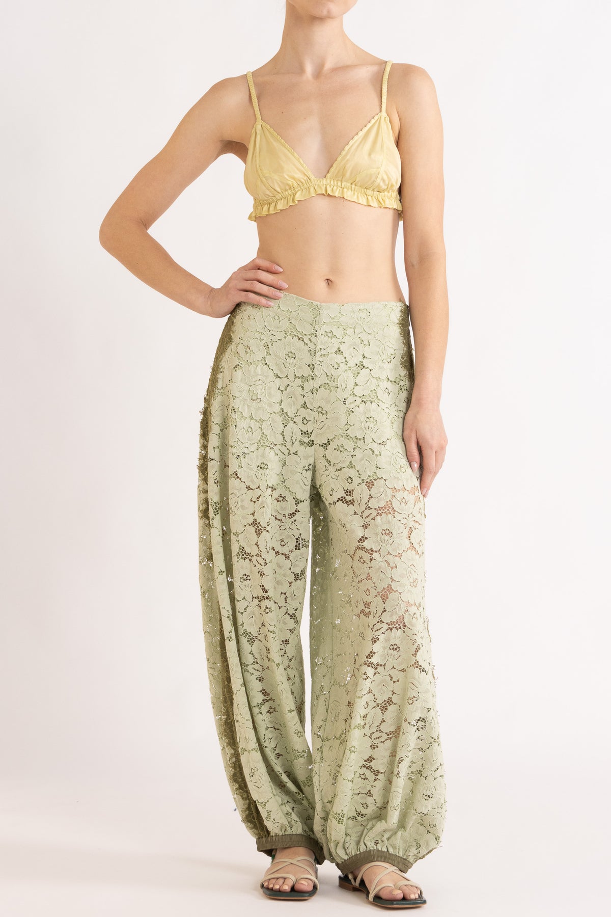 Marli Cupro Satin Bralette