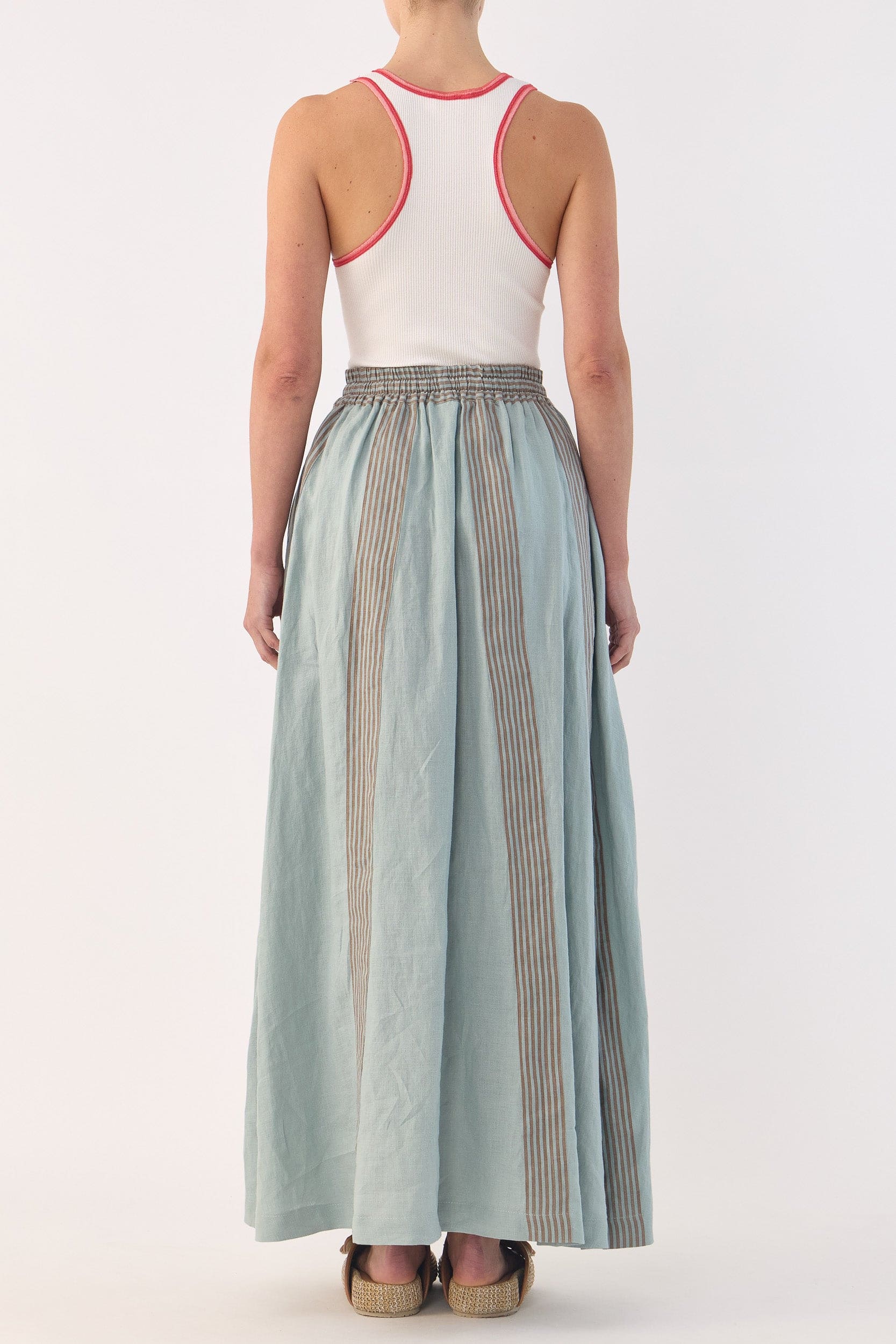 Seven Linen Maxi Skirt